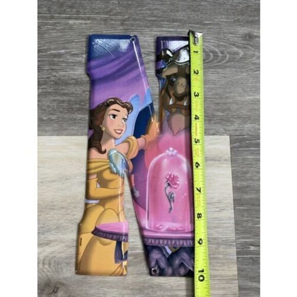 Disney Beauty and the Beast Metal Letter N Open Road Girls Room Wall Decor - Picture 3 of 4
